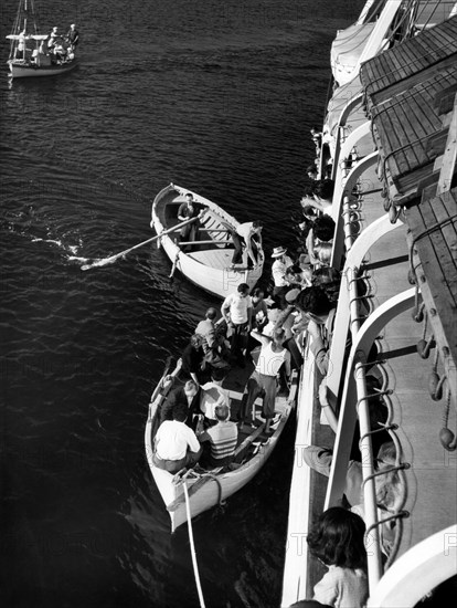 transfert de passagers d'elba, 1952