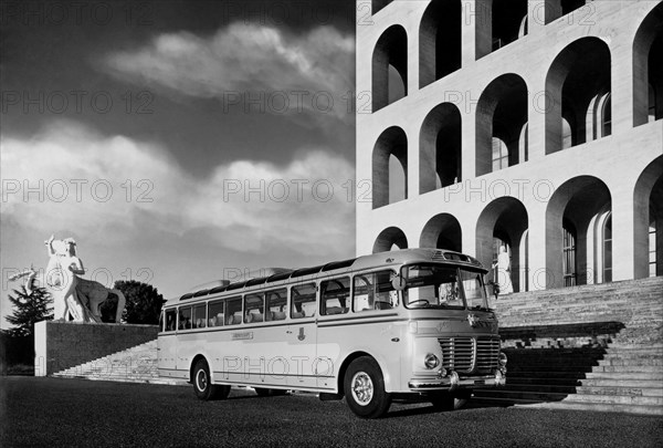 bus ciat, rome, 1954