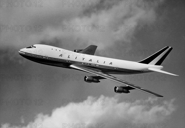 Alitalia plane. 1962
