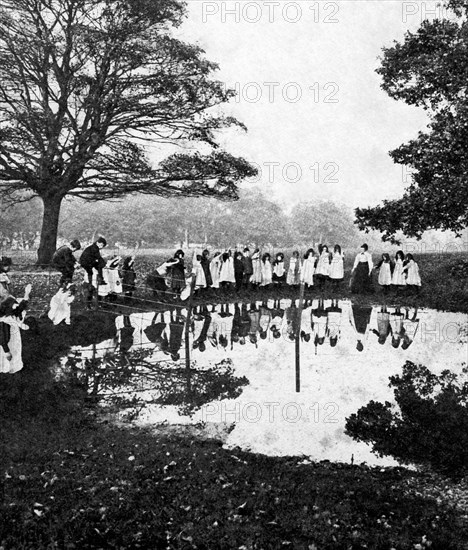 Summer camp. 1910