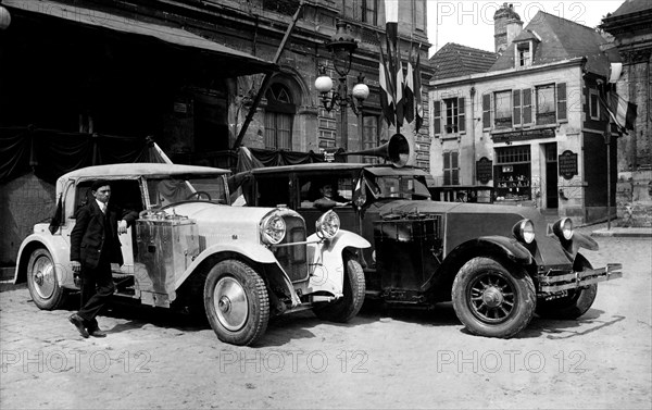 The Gran Turismo cars of coal . wood and peat gas. 1920-30