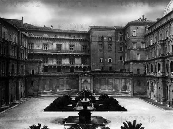 Vatican gardens. 1930