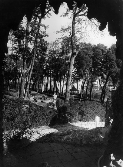 Vatican gardens. 1930