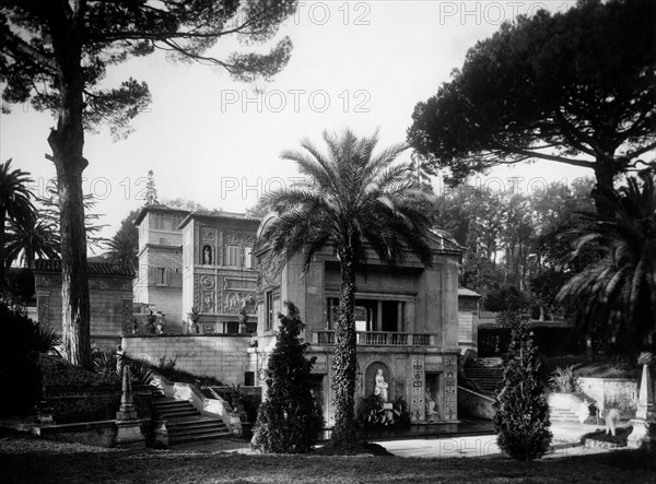 Vatican gardens. 1930