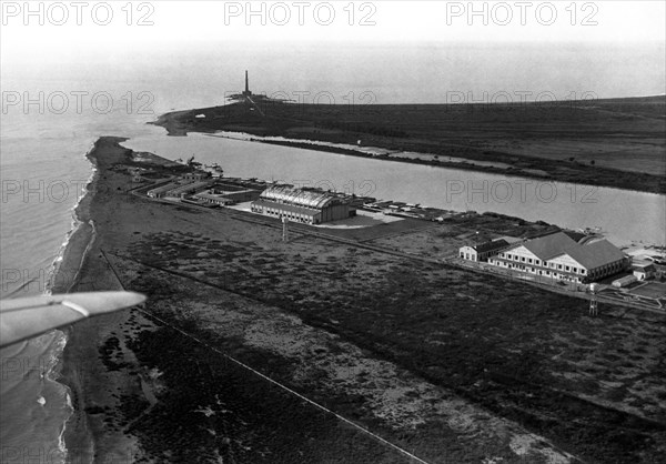 Lazio. carlo del prete hydroscalo. Ostia 1930