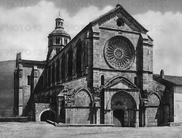 Lazio. priverno. abbey of fossanova. 1910-20