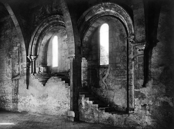 Lazio. priverno. abbey of fossanova. 1910-20