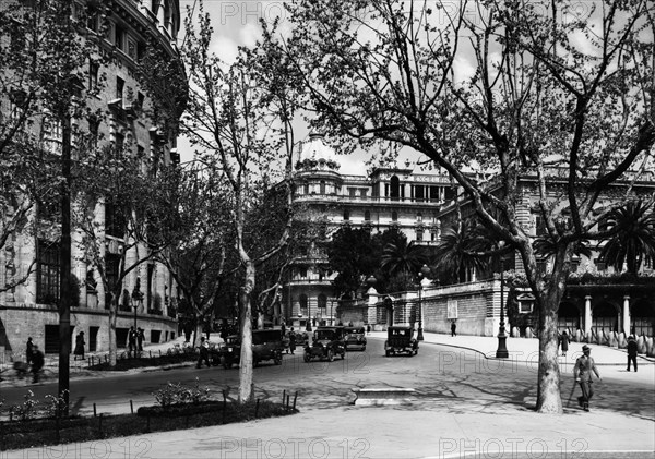 Rome. via veneto. 1931