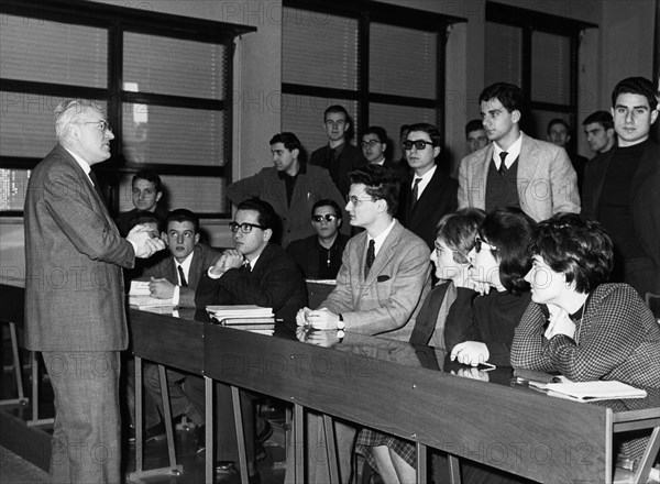 Italy. Rome. Faculty of Medicine and Surgery of the università cattolica del sacro cuore. 1960