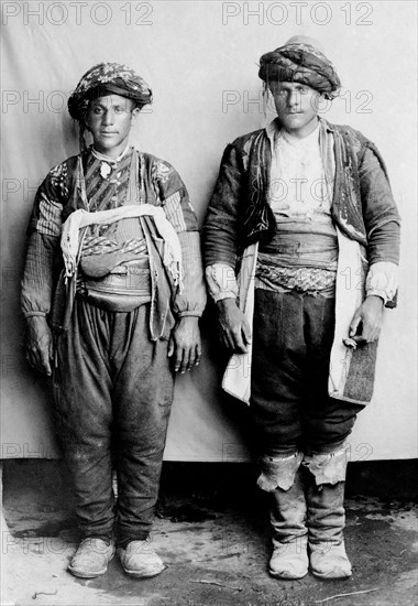 Turkey. Birbiscian Armenians in the Karput Valley. 1900