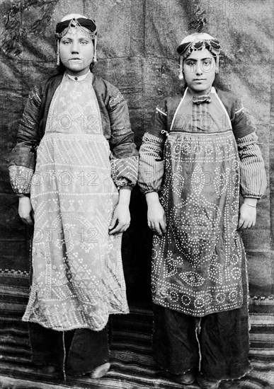 Turkey. Birbiscian Armenians in the Karput Valley. 1900