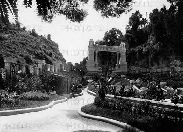 Italy. Campania. terme di agnano. 1910-20