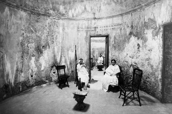 Italy. Campania. terme di agnano. stoves of San Germano. sauna. 1910-20