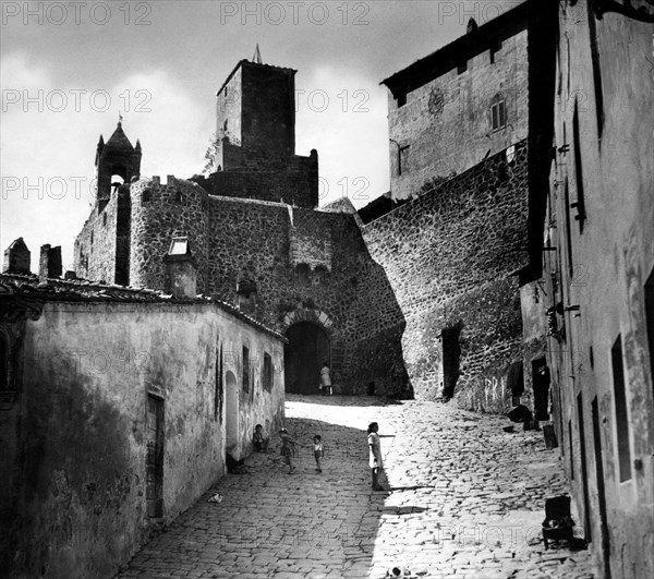 Castiglione della pescaia. tuscany. italy. 1949