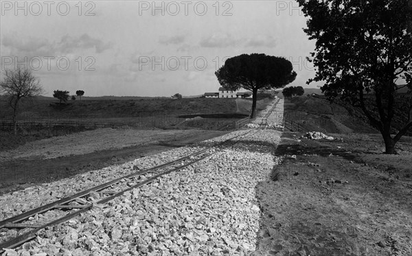 Italy. Tuscany. Alberese. Valle Giardino. 1920-30