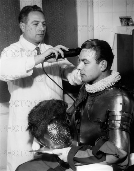 Swiss Guard at the Vatican Barber. 1957