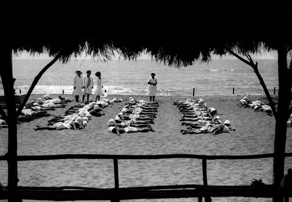 Lazio. marine colony of ostia. 1920-30