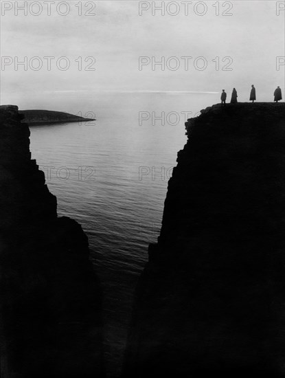 A fjord of North Cape. Norway. 1920-30