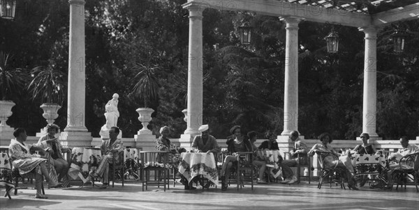 Italy. Veneto. Lido Di Venezia. Grand Hotel Des Bains. 40s