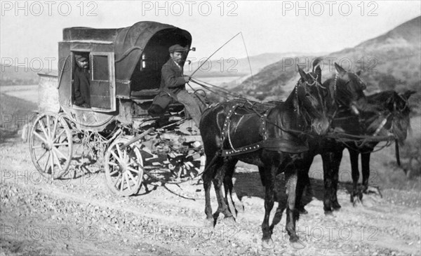 Italy. Basilicata. Coach 1800-1900