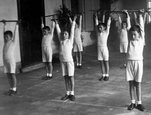 School. Physical Education. 1920
