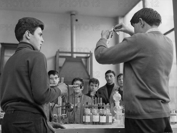 Education. Chemistry Activity. 1964