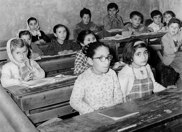 Primary School. Calabria. 1964