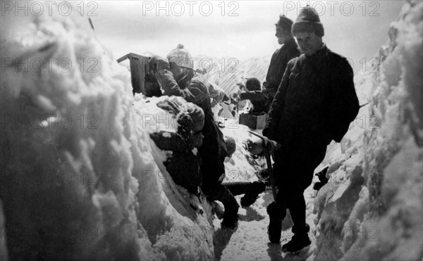 First World War. St Matteo Mountain. 1915-18