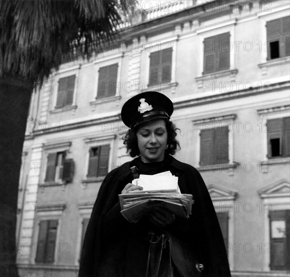 Postwoman. 1940-50