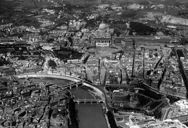 Rome. Aerial View. 1940