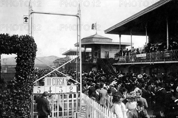 Italy. Rome. 27 Royal Derby At Capannelle. 1910