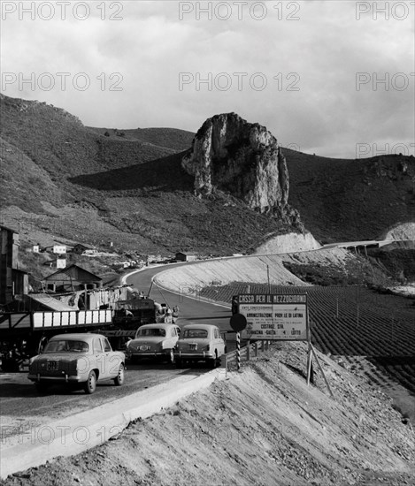 Italy. Lazio. Terracina-gaeta Coastal Road. 1958