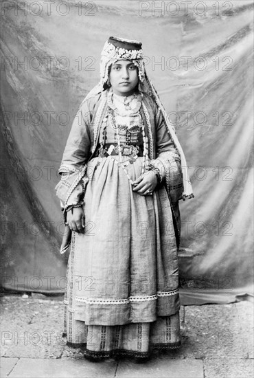 Turkey. Christian Inhabitant Of Diyarbakir. 1900