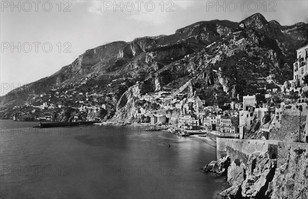 Italy. Campania. The Amalfi Coast. 1910-20