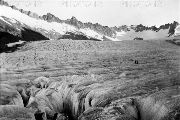 Furka Pass. Switzerland. 1908