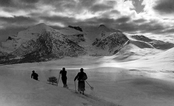 Italy. Trentino Alto Adige. Monte Bondone. Colle Delle Viote. 1930-40