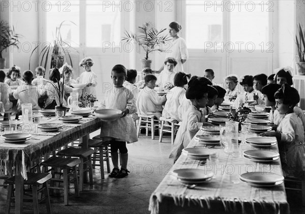 Montessori Kindergarten. Naples 1920-30