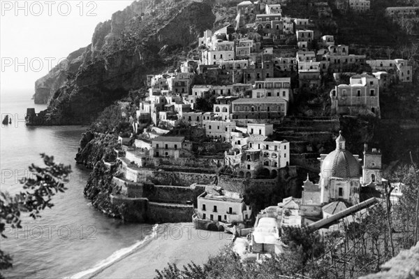 Italy. Campania. Positano. Traditional Houses. 1910-1920