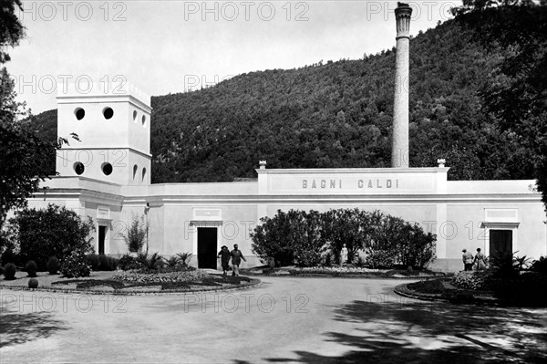 The Spa. Telese Terme. Campania. Italy 1930-40