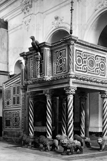 Italy. Campania. Ravello. Dome. 1930-1940