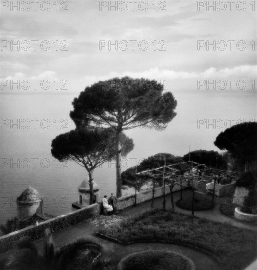 Italy. Camapnia. Ravello. Garden Of Villa Cimbrone. 1920-1930