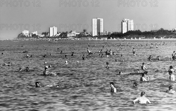 Lignano Sabbiadoro. Friuli Venezia Giulia. Italy. 1970