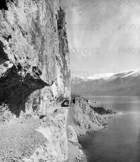 Gardesana Street. Garda Lake. 1930