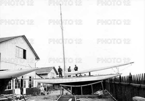 Shipyard. Genoa. Italy 1920-30