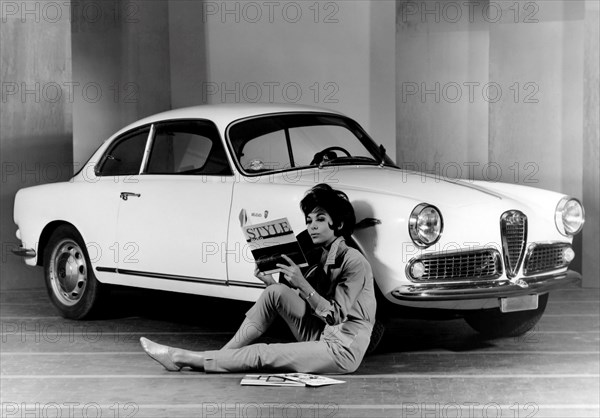 Alfa Romeo Giulia Sprint Coupe. Cab Bertone. 1963