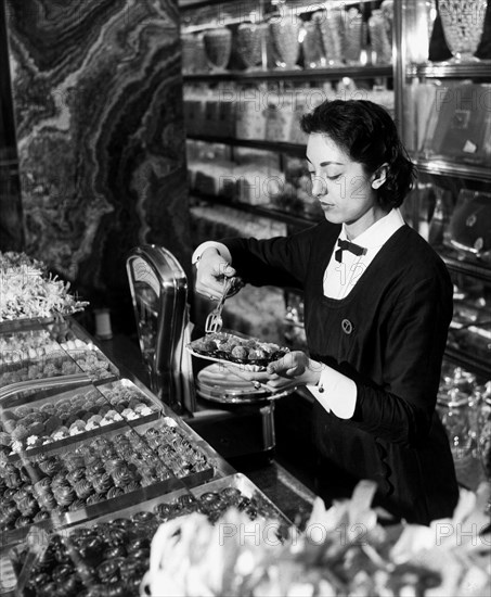 In A Milanese Sweet Shop. 1959