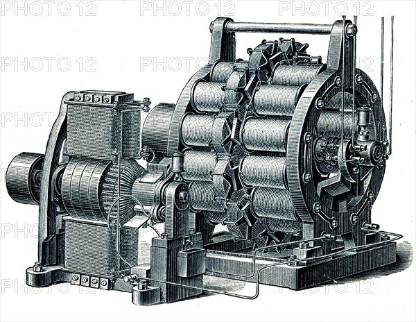 Dynamo AC exciter Siemens.