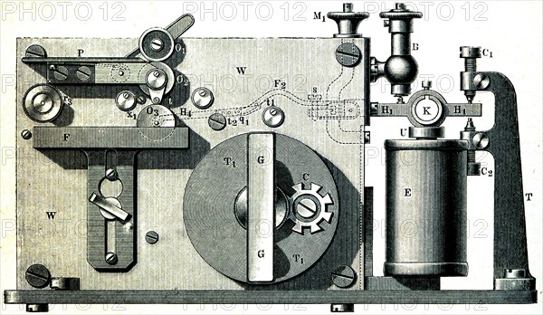 Normal burner sender Morse.