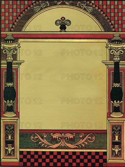 Ornamental frame.