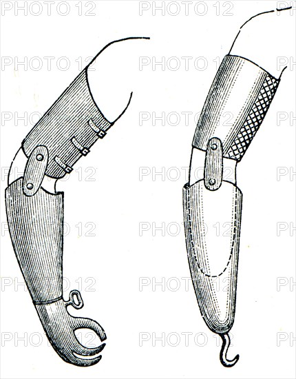 Prostheses - working claws.